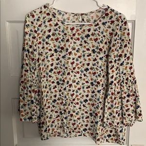Zara floral top